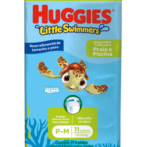 Pañales Huggies Piscina - P/M x 11
